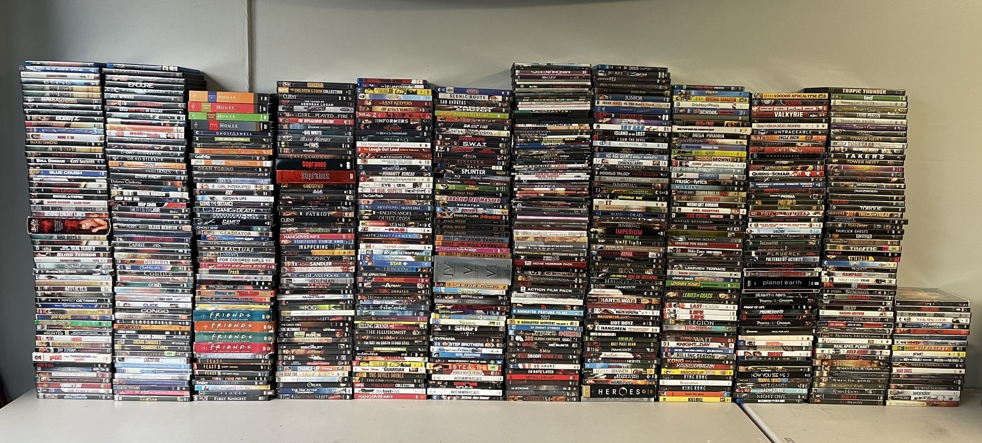 300+ DVD’s