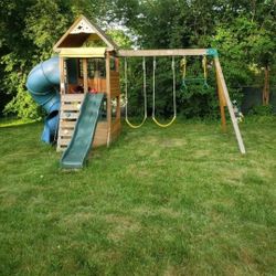 Wooden Swingset