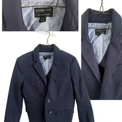 Crewcuts navy boys 2 button blazer