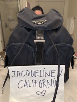 Authentic Prada backpack