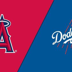 Dodgers At Angels Four