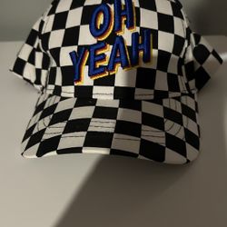 OH YEAH Checked Snap-Back Hat 365 Kids From Granimals