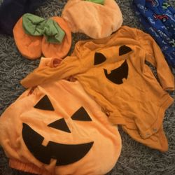 Pumpkin Costume 6-12month 