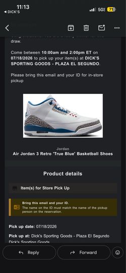 Jordan 3 true blue