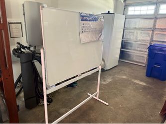 Brand new whiteboard - used once