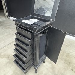 Jewelry Dresser With Mirror