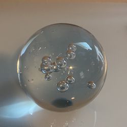 Clear Paperweight 