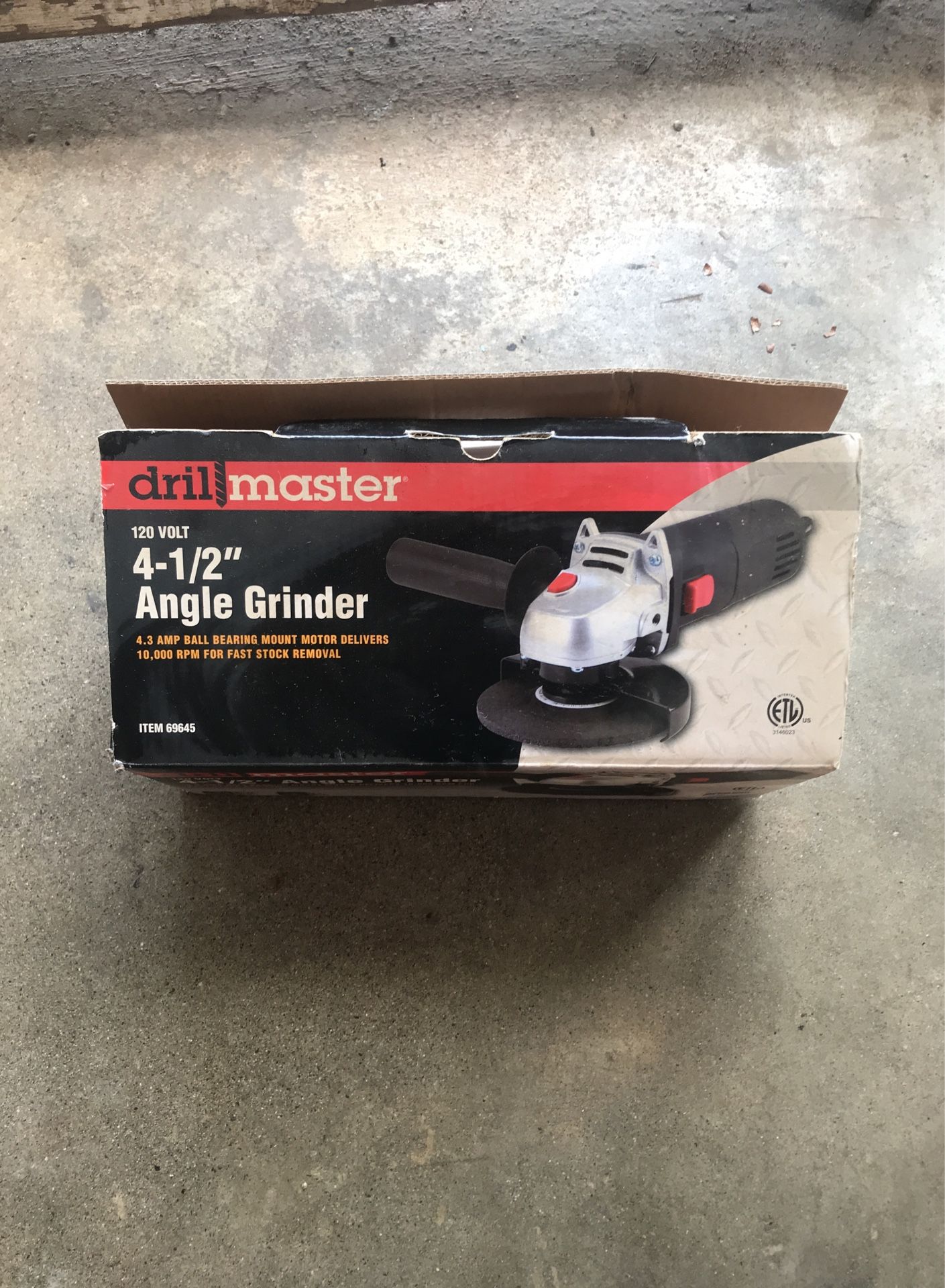 Drill Master Angle Grinder