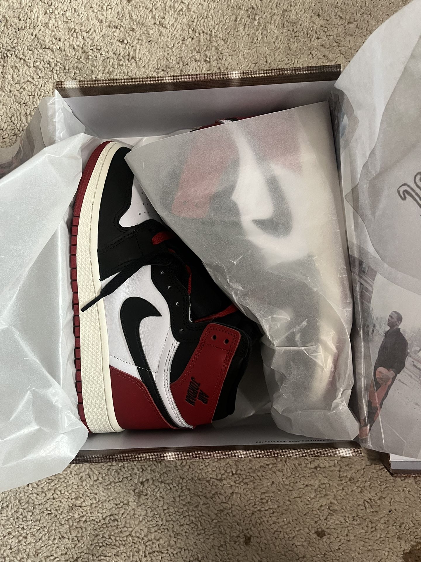 Jordan Retro 1 Black Toe Reimagined