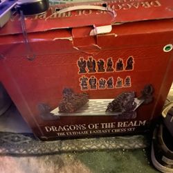 Dragons of The Realm The Ultimate Fantasy Chess Set