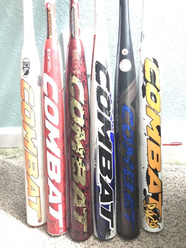 Combat slowpitch softball bats