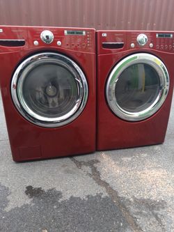Washer and dryer gas LG 27 inche