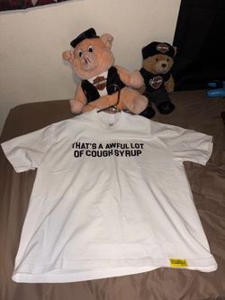 Brand new Awful lot of cough syrup Tee shirt XL
