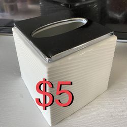 $5 Ceramic Tissue Box Cover 