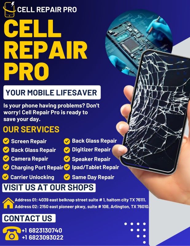 iPhones samsung screen repairs