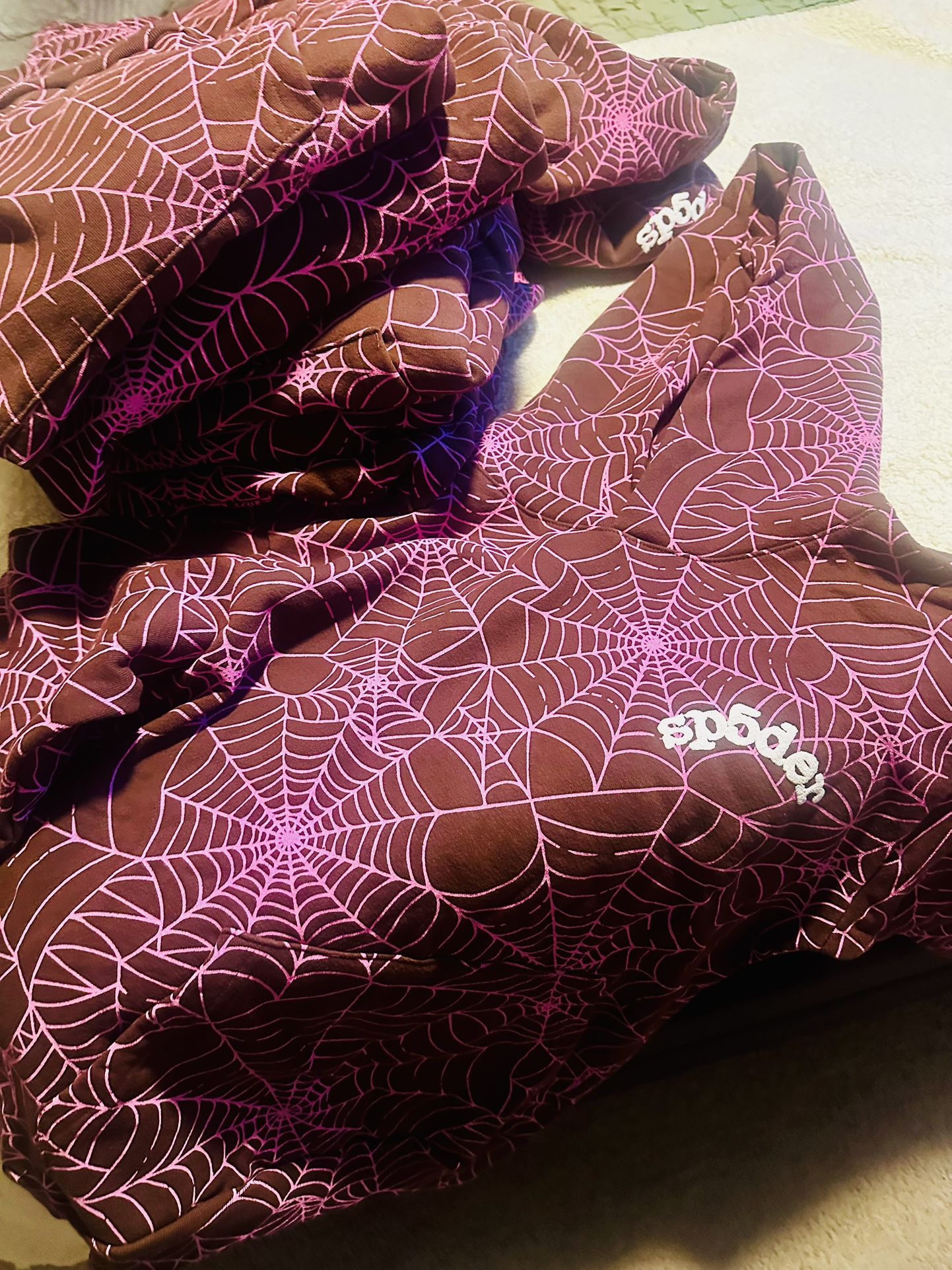 Authentic Spider hoodies