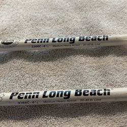 Two Long Beach Rods