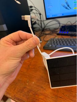 Solar panel USB