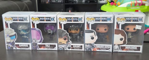 Complete Original 5 Mass Effect Funko Pops