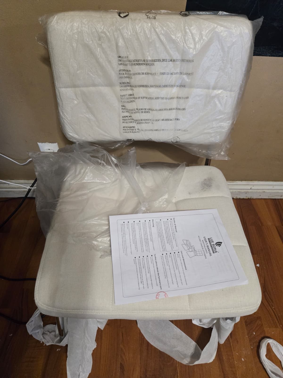 Accent Chair With Ottoman