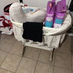 Bassinet And Other Newborn Supplies 