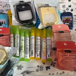 2 For $5 New Hand Sanitizer Case And Bottle And Spray 