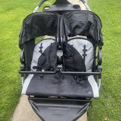 Used Double Jogger Baby Trend 