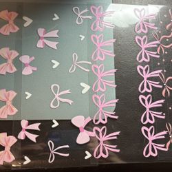 Rub Off Bow Cup Wraps