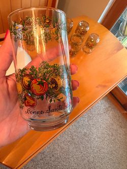 Libbey “Spice of Life / Bonne Santé” vintage glasses