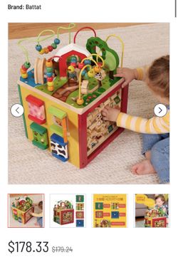 Battat Wooden Learning Activity Center