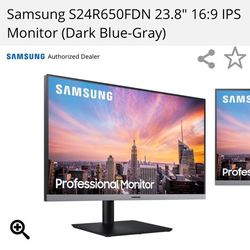 2 Brand New Professional Samsung Monitors 