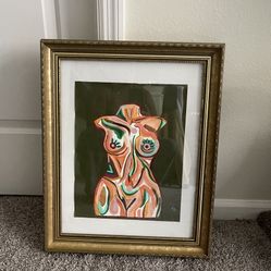 Framed original painting 