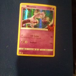 Mewtwo Rare Playing Card