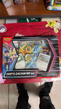 Pokémon Hop's Zacian ex Box