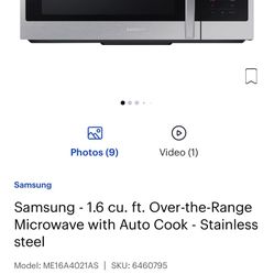 Brand new Samsung microwave