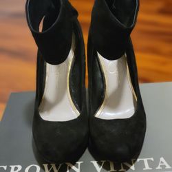 Jessica Simpson Black Heels, Size 5