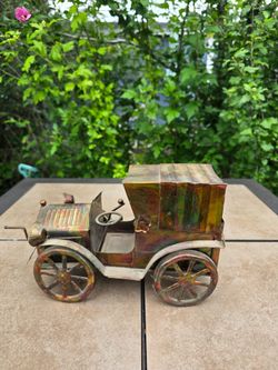 Tin Metal Vintage Style Vehicle