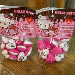 2 Brand New Bags Of 18 Each Bag Of Hello kitty