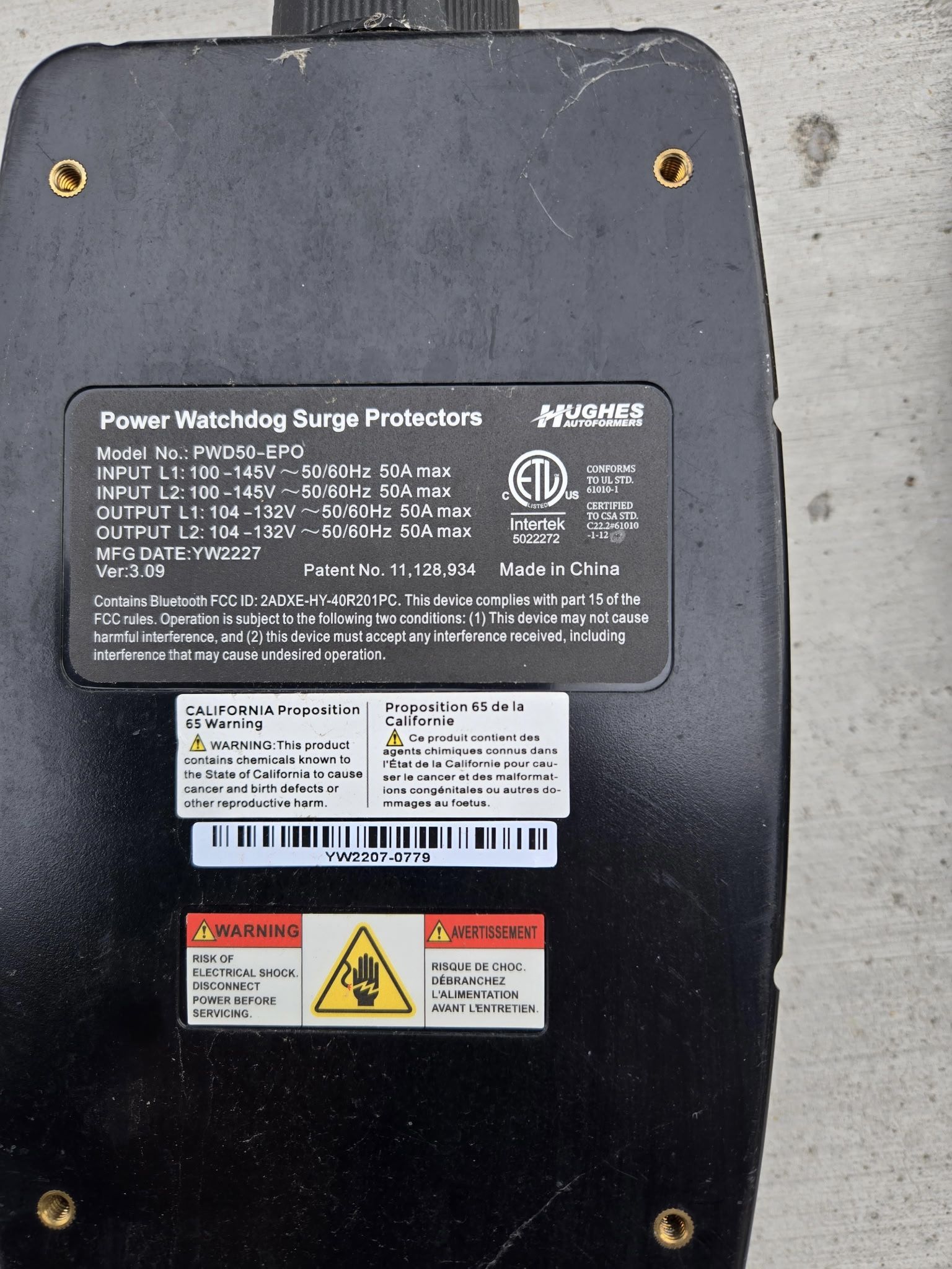 Power Watchdog Smart RV Portable Surge Protector