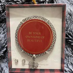 Stretch Bracelet & Earrings Box Set NEW 