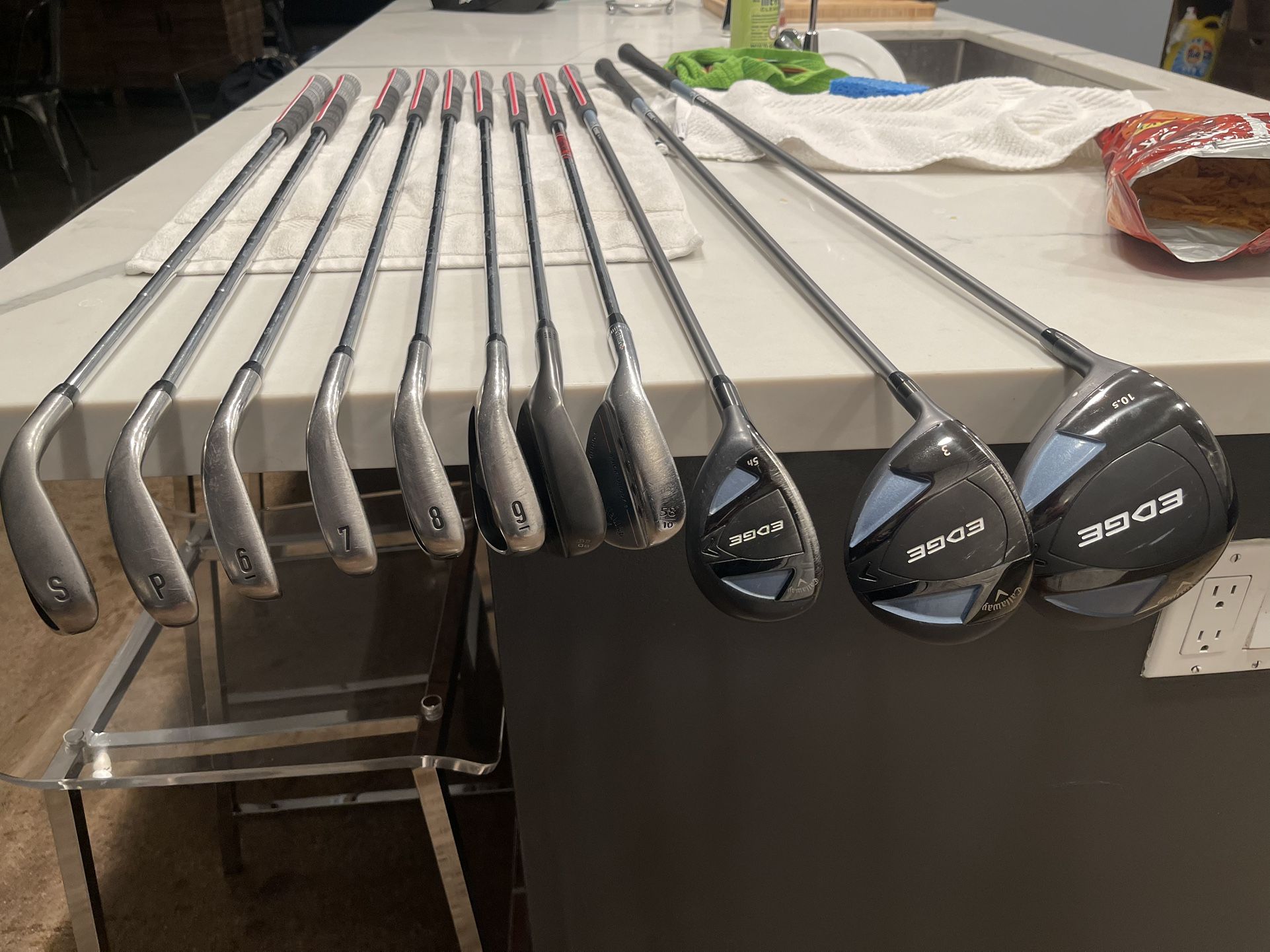 Callaway edge Set Extras (Left hand, Regular)