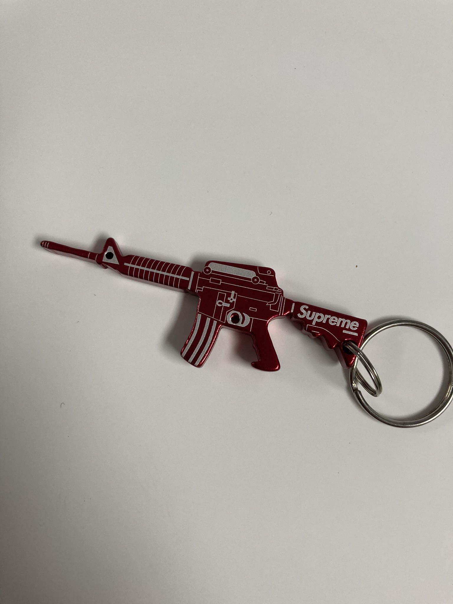 Supreme Keychain M16 Red