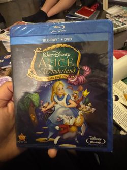 Walt Disney Alice in Wonderland 60th Anniversary Blu-ray + DVD
