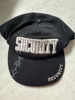 Black Security Cap