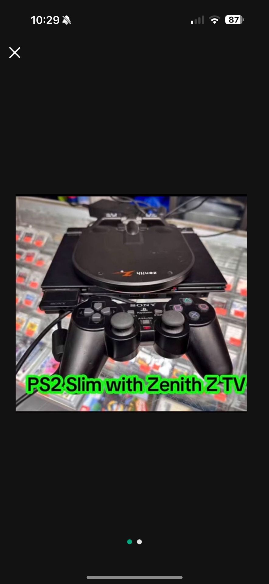 Ps2 Slim Wit Tv