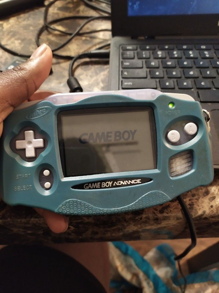 Gameboy With Case And Two Games