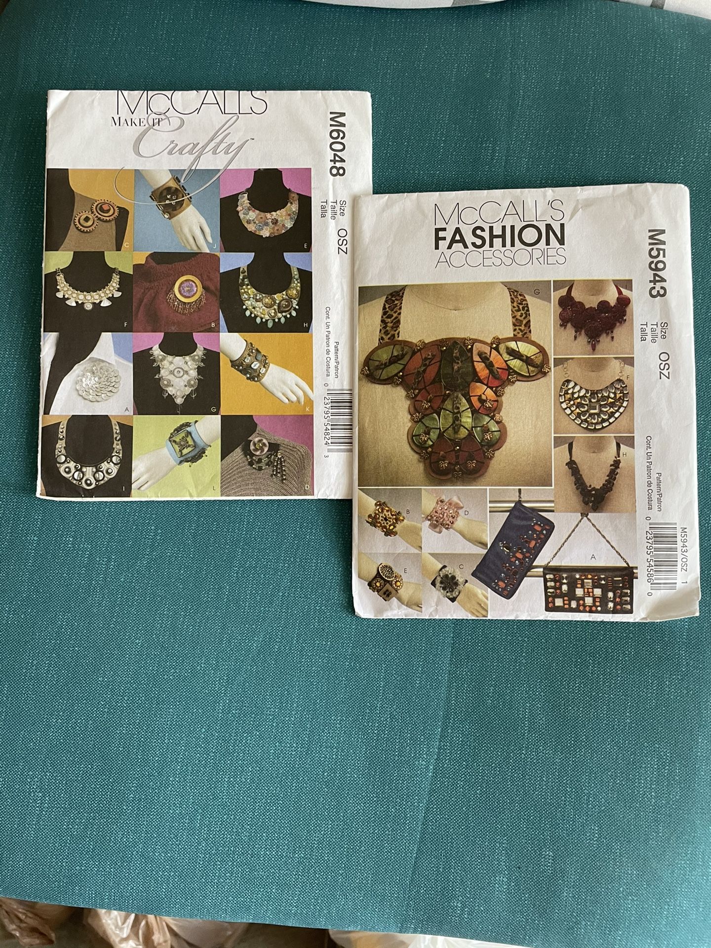 McCall’s Crafty Fashion Patterns. Jewelry Plus. New