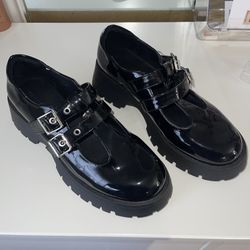 Forever 21 Double Strap Mary Jane Women’s Shoes 