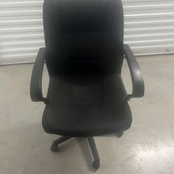 Fabric Swivel Executive Office Chair - Adjustable