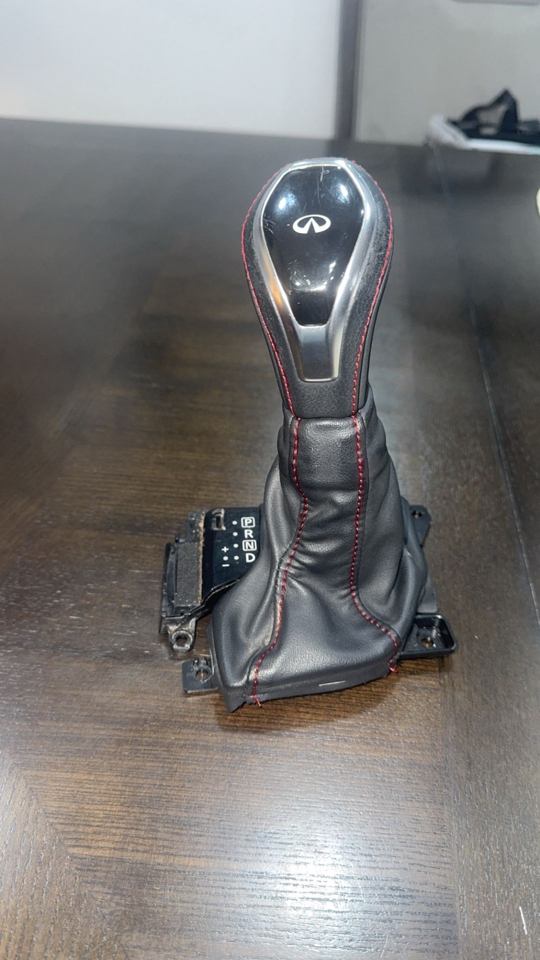 2018 infiniti q50 red sport shift knob